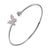 Bracelet Jonc Papillon