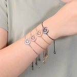 Bracelet Papillon Lune (Ajustable) - Vignette | Esprit Papillon