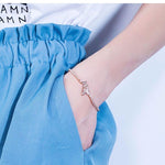 Bracelet Papillon Rose (Ajustable) - Vignette | Esprit Papillon