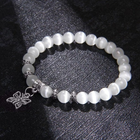 Bracelet papillon Œil de Chat
