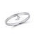 Bracelet Pendentif argent Papillon blanc