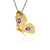 Collier Papillon Améthyste Or
