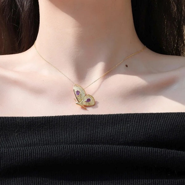 Collier Femme Améthyste