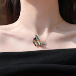 Collier Papillon Femme Saphir - Vignette | Esprit Papillon