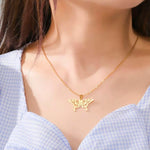 Origami Butterfly Necklace - Vignette | Esprit Papillon