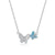 Collier Papillon Duo