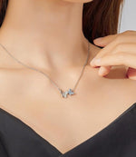 Double Butterfly Necklace - Vignette | Esprit Papillon