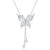 Collier Papillon Opale