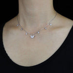 Zirconium Butterfly Necklace - Vignette | Esprit Papillon