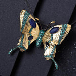 Sapphire Stone Butterfly Necklace - Vignette | Esprit Papillon