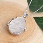 Natural Stone Drop Butterfly Necklace - Vignette | Esprit Papillon