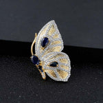 Sapphire Butterfly Necklace - Vignette | Esprit Papillon