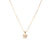 Collier Papillon Zirconium