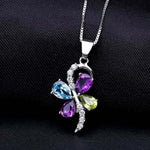 Natural Stone Butterfly Necklace - Vignette | Esprit Papillon
