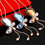 Long Butterfly Necklace - Vignette | Esprit Papillon