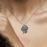 Blue Butterfly Pendant - Vignette | Esprit Papillon
