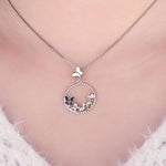 Circle Butterfly Pendant - Vignette | Esprit Papillon