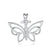 Pendentif Papillon Argent