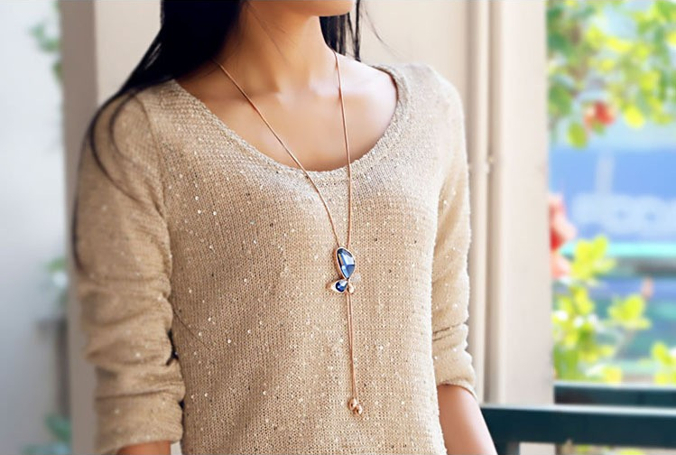 Collier Long Femme