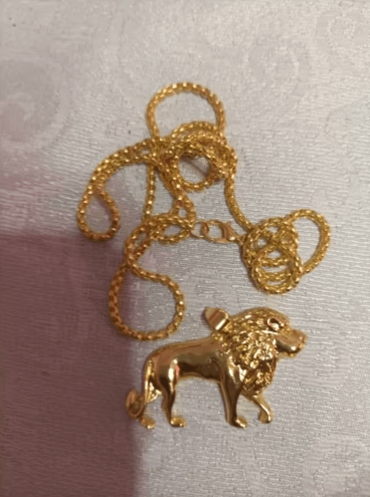 Avis Pendentif Lion