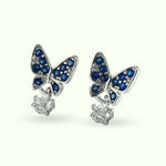 Double Butterfly Earrings - Vignette | Esprit Papillon