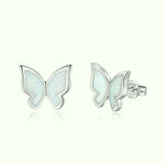 Opal Butterfly Earrings - Vignette | Esprit Papillon