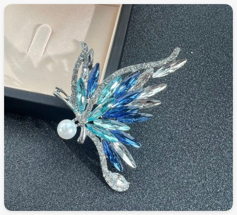 Broche-Papillon-Swarovski