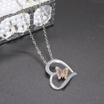 Heart Butterfly Necklace - Vignette | Esprit Papillon