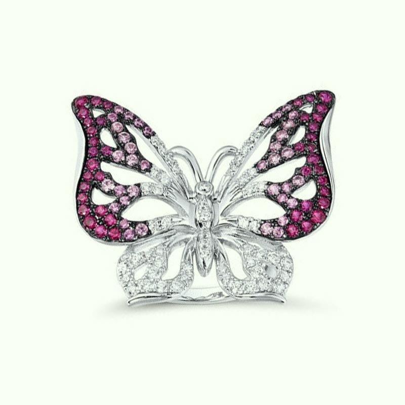 Bague-Papillon-Argent