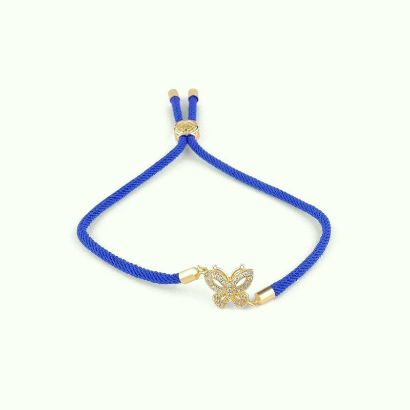 bracelet-cordon-papillon-bleu-or