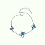 Blue Butterfly Bracelet (Adjustable) - Vignette | Esprit Papillon