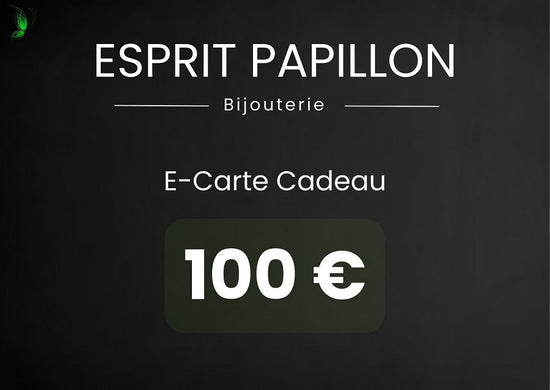 E-Carte cadeau Esprit Papillon 100 euros