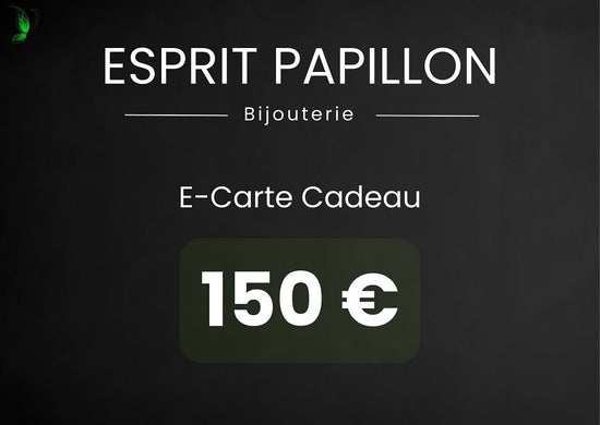 E-Carte cadeau Esprit Papillon 150 euros