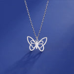 Pendentif Papillon Argent - Vignette | Esprit Papillon