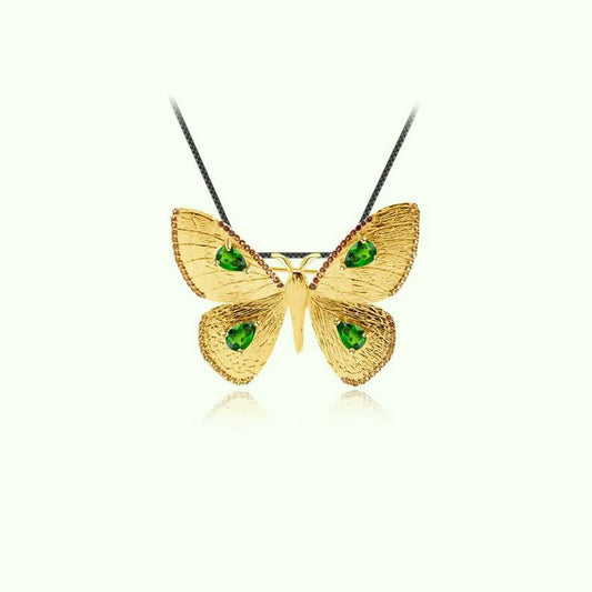 collier-papillon-or-diopside