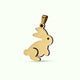 pendentif-lapin-or