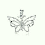 Silver Butterfly Pendant - Vignette | Esprit Papillon