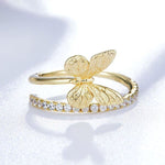 Wrapped Butterfly Ring - Vignette | Esprit Papillon