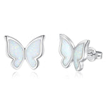 Boucles d'Oreilles Papillon Opale - Vignette | Esprit Papillon