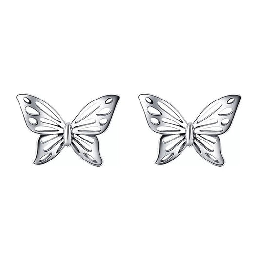 Boucles d'Oreilles Papillon Nervures