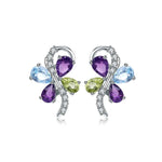 Natural Stone Butterfly Earrings - Vignette | Esprit Papillon