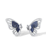 Zirconium Butterfly Earrings - Vignette | Esprit Papillon