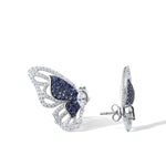 Boucles d'Oreilles Papillon Zirconium - Vignette | Esprit Papillon