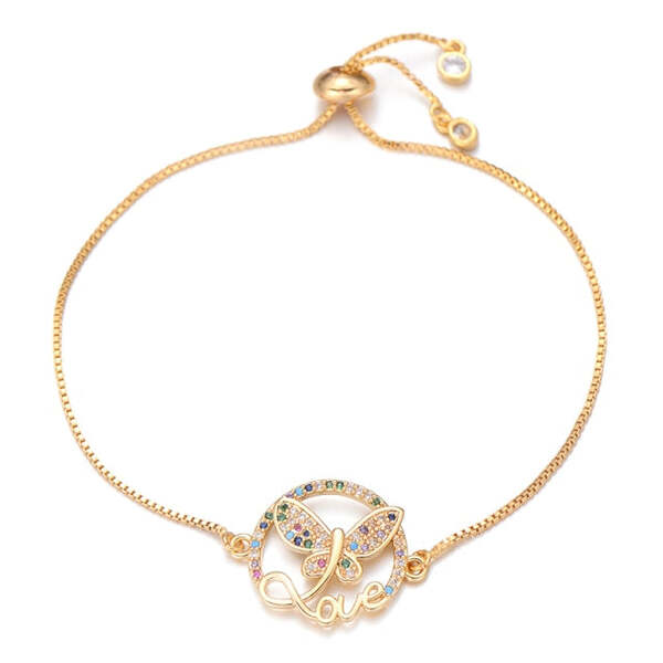 Bracelet Papillon Love