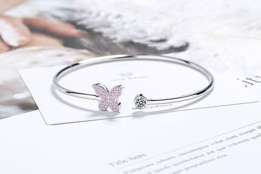 Bracelet Papillon Jonc