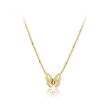 Golden Butterfly Necklace - Vignette | Esprit Papillon
