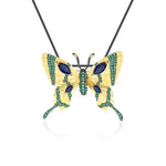 Sapphire Stone Butterfly Necklace - Vignette | Esprit Papillon