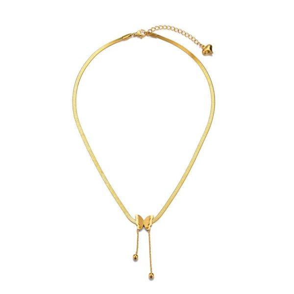 Collier Ras de Cou Papillon