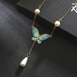 Collier Papillon Perle - Vignette | Esprit Papillon